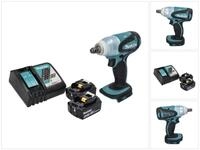 Makita Dtw 251 Rg Akku Schlagschrauber 18 V 230 Nm 1/2" + 2x Akku 6,0 Ah +...