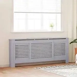 Mdf Heizk&ouml;rperverkleidung Grau 205 Cm - Vidaxl