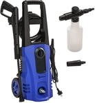 Hochdruckreiniger 420 L/h Mit Rollen 150bar 1800w Leistung Hochdruckschlauch...