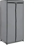 Kleiderschrank Grau 75&times;50&times;160 Cm Vidaxl