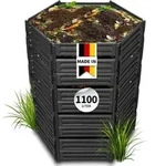 Air-king Steckkomposter 1100 Liter Schwarz - Garantia