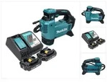 Makita Dmp 181 Ra Akku Kompressor 18 V 11,1 Bar + 2x Akku 2,0 Ah + Ladeger&auml;t