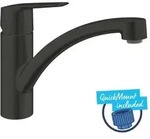 Grohe Quickfix Start - Sp&uuml;ltischarmatur, Schwarz Matt 305302432