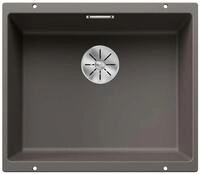 Subline 500 - Silgranitsp&uuml;le, 53x46 Cm, Infino, Grau 527353 - Blanco