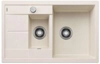 Blanco Einbausp&uuml;le Metra 6 S Compact Silgranit Softwei&szlig;