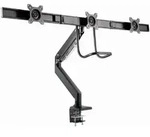 Gembird Gembird Desk Mounted Adjustable Monitor Arm For 3 Monitors Ma-da3-03