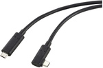 Glasfaser Usb-c&reg; Kabel Usb 3.2 Gen2 Usb-c&reg; Stecker Einseitig Gewinkelt 10.00 M