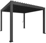 Pergola Gr. 3,5 X 3,5 Dunkelgrau-metallic