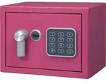 Yale - Elektronischer Tresor - Ysv/170/db2/p - Mini - Rosa - Standardsicherheit