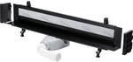 Viega Advantix Vario - Duschrinne 30-120 Cm, Zum Wandeinbau, Schwarz 736736