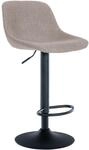 Barhocker Loft Taupe Stoff