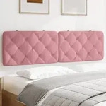 Kopfteil-kissen Rosa 180 Cm Samt Vidaxl