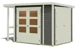 Gh Multi Pd Tgrau 303x187x218 Mit Schrank Und Anbaudach