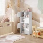 Woltu B&uuml;cherschrank B&uuml;cherregal 8 F&auml;chern Aufbewahrungsregal, Standregal