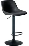 Barhocker Loft Schwarz Kunstleder