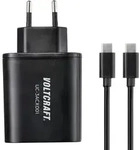 Voltcraft - Uc-3acx001 Usb Ladeger&auml;t 38 W 2x Usb-a, 1x Usb-c&reg; Usb Pd Schwarz