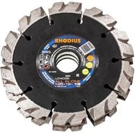 Rhodius Ld403s All In One, 1 St&uuml;ck, 125 X 12,0 X 19,0 Mm, Diamantfr&auml;se
