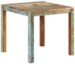 Esstisch 82x80x76 Cm Altholz Massiv - Vidaxl