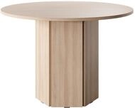 Esstisch Hexa - Rund 110 Cm - Lindberg Eiche