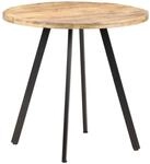Esstisch 80 Cm Raues Mangoholz - Vidaxl