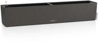 Lechuza&reg; Blumenkasten Balconera Stone 100 Graphitschwarz All-in-one