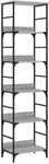 B&uuml;cherregal Grau Sonoma 50x33x188,5 Cm Holzwerkstoff - Vidaxl