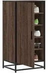 Vidaxl - Schuhregal Braun Eichen-optik 48x38x97,5 Cm Holzwerkstoff