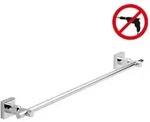 Tesa - Hukk Handtuchhalter, Einfache Montage Ohne Bohren, Chrom (40252-00000-00)