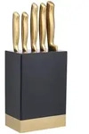 Kitchencraft Masterclass Messerset Und Messerblock Aus Rostfreiem Edelstahl,