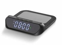 Fantasy Brand Wirelessclock2k Wecker Digitaler Wecker Schwarz