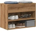 Schuhbank Artisan-eiche 60x30x45 Cm Holzwerkstoff Vidaxl