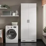 Vicco - Aktenschrank Ingo, Wei&szlig;, 80 X 182.4 Cm Mit Schublade