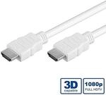 Value 11.99.5710 Hdmi-kabel Wei&szlig; 10 Meter