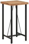 Bartisch 55x55x107 Cm Massivholz Akazie Und Eisen - Vidaxl