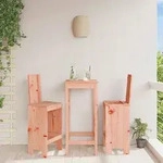 Vidaxl - Barhocker 2 Stk. 40x42x120 Cm Massivholz Douglasie