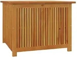 Gartenbox 75x75x58 Cm Massivholz Akazie Vidaxl