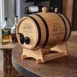 Northix Holzfass 3 Liter F&uuml;r Wein Und Whisky
