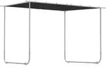Outsunny Pergola, Ca. 3 X 3 M Pavillon, Terrassen&uuml;berdachung Mit Uv-schutz,