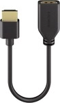 Hdmi&trade;-flexadapter (slim), 4k/60hz. Kabell&auml;nge 0.1 M