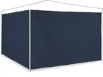 Relaxdays Seitenteile F&uuml;r Pavillon, 2er Set, 3x2 M, Wasserdicht, Ohne Fenster,