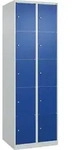C+p Schlie&szlig;fachschrank Classic Plus, 2 Abteile, 1850x600x500mm, 7035/5010...