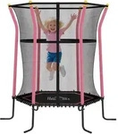 Kinder Trampolin &Oslash;163,5 Cm, Indoor Trampolin Mit Sicherheitsnetz Randabdeckung