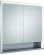 Keuco Spanplattenschraube Kurze T&uuml;ren Royal Lumos 70x73x16cm, M Abl, We, 2tr.,...