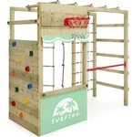 Wickey Kletterger&uuml;st Spielturm Smart Action Gartenspielger&auml;t Mit Kletterwand &