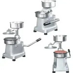 Hamburgerpresse Mit 500 Trennpapieren Aluminium 13 Cm - Vidaxl