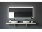 Talos - Badezimmerspiegel Mit Beleuchtung Moon Led Badspiegel 160x70 Cm -
