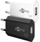 Usb-a Ladeger&auml;t (5 W) Schwarz, 1x Usb-a-anschluss. Farbversion Schwarz