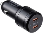 Voltcraft - Vc-pd40w-2c Usb Ladeger&auml;t 40 W 2x Usb-c&reg; Usb Pd Schwarz Kfz Usb...