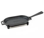 Ooni Grillpfanne Aus Gusseisen Schwarz 25x15 Cm