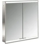 Prime 2 Lichtspiegelschrank, 600 Mm, 2 T&uuml;ren, - Emco